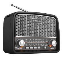 Портативний радіоприймач REAL-EL X-520 Black