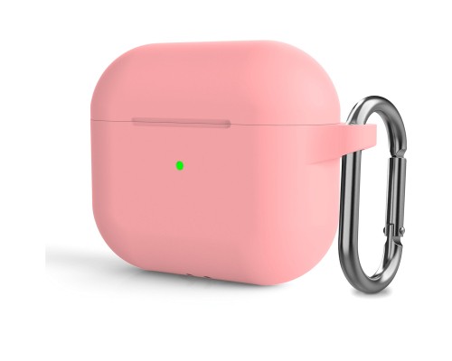 Чохол для навушників BeCover Silicon для Apple AirPods (3nd Gen) Grapefruit-Pink (707231)