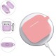Чохол для навушників BeCover Silicon для Apple AirPods (3nd Gen) Grapefruit-Pink (707231)