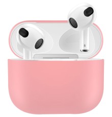 Чохол для навушників BeCover Silicon для Apple AirPods (3nd Gen) Grapefruit-Pink (707231)