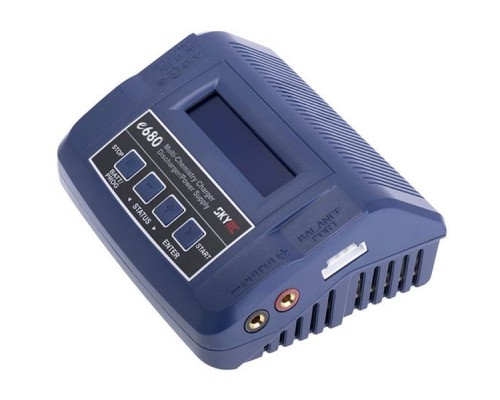 Зарядний пристрій для дрона SkyRc e680 8A/80W с/БП універсальне (SK-100149) (LC-E680)