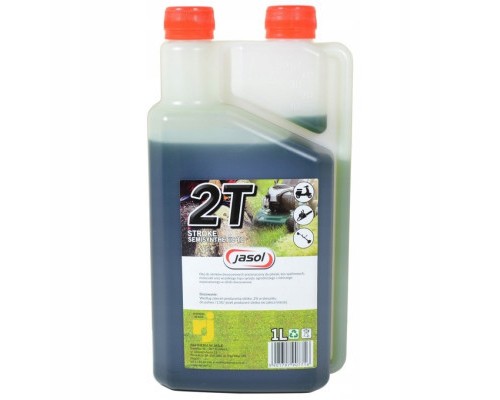 Моторна олива JASOL 2T Stroke OIL Semisynthetic TC GREEN 1л (2TG1DS)