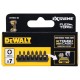 Набір біт DeWALT в касеті для Tough Case, FlexTorq, L = 25 мм, Pz1 – 2 шт, Pz2 – 3 шт, Pz3 – 2 шт (DT70812)