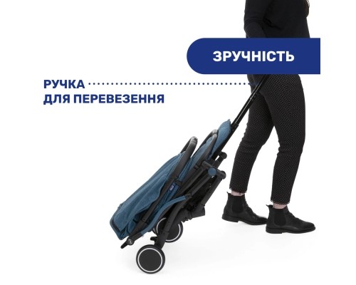 Коляска Chicco Trolley Me синя (79865.58)