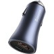 Зарядний пристрій Baseus Golden Contactor Pro USB-A/Type-C Blue (CCJD-0G)