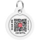 Адресник для тварин WAUDOG Smart ID з QR паспортом 