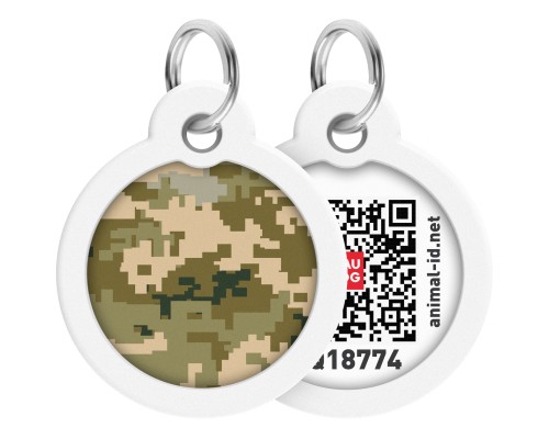 Адресник для тварин WAUDOG Smart ID з QR паспортом 