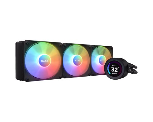 Система рідинного охолодження NZXT Kraken Elite RGB 360mm AIO (RL-KR36E-B1)
