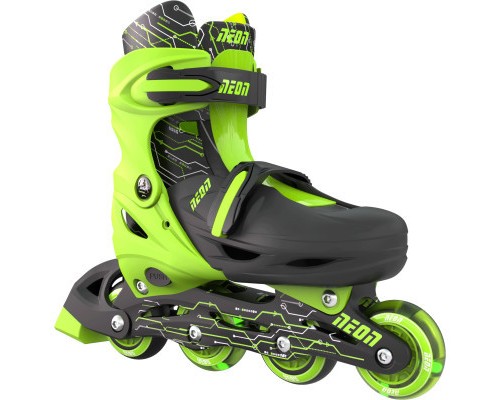 Роликові ковзани Neon Сombo Green розмір 30-33 (NT09G4)