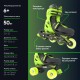 Роликові ковзани Neon Сombo Green розмір 30-33 (NT09G4)