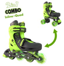 Роликові ковзани Neon Сombo Green розмір 30-33 (NT09G4)