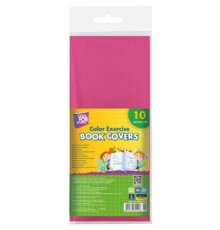 Обкладинки для зошитів Cool For School 10 шт в упаковці, рожевий (CF69124-09)