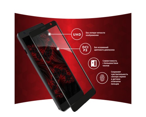 Скло захисне Intaleo Full Glue ZTE Blade L9 (1283126517747)