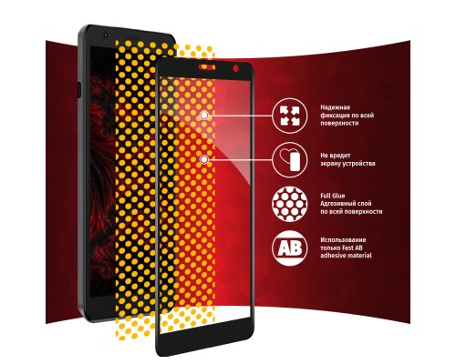Скло захисне Intaleo Full Glue ZTE Blade L9 (1283126517747)