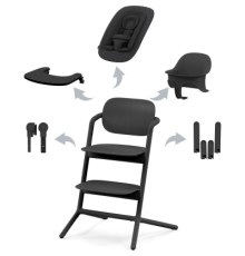 Стілець для годування Cybex Lemo 4в1 Stunning Black (521003207)