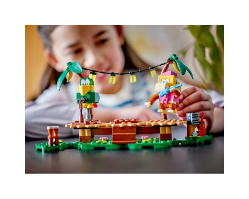 Конструктор LEGO Super Mario Імпровізація в джунглях Діксі Конґ. Додатковий набір (71421)