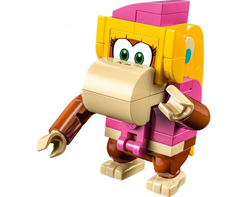 Конструктор LEGO Super Mario Імпровізація в джунглях Діксі Конґ. Додатковий набір (71421)
