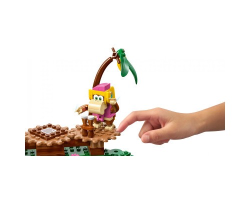 Конструктор LEGO Super Mario Імпровізація в джунглях Діксі Конґ. Додатковий набір (71421)