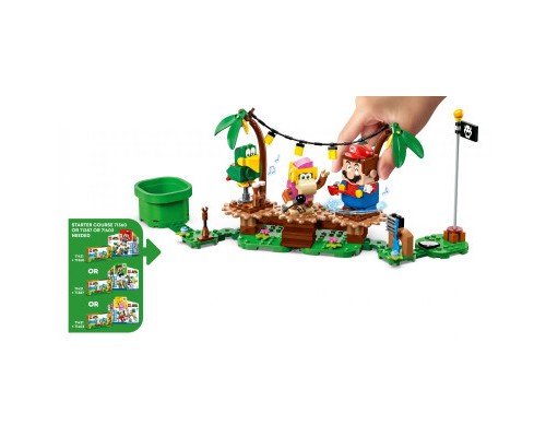 Конструктор LEGO Super Mario Імпровізація в джунглях Діксі Конґ. Додатковий набір (71421)