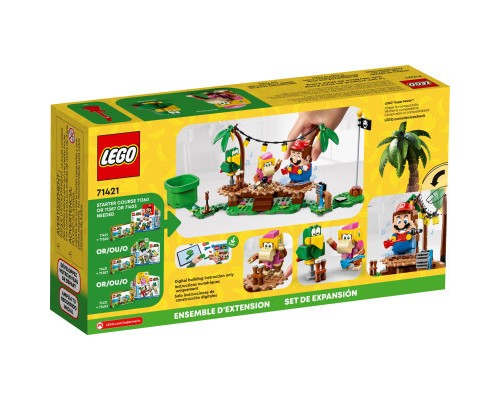 Конструктор LEGO Super Mario Імпровізація в джунглях Діксі Конґ. Додатковий набір (71421)