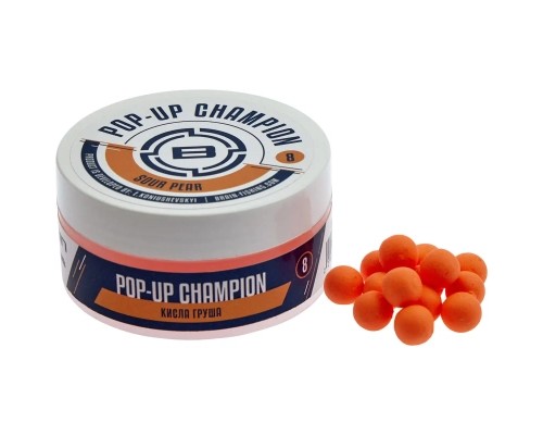 Бойл Brain Champion Pop-Up Sour Pear (груша) 10mm 34g (1858.21.44)