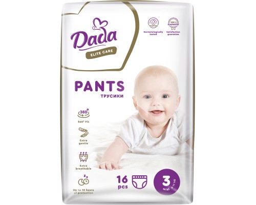 Підгузки Dada Elite Care 3 Midi (6 11 кг) 16 шт (4820174980702)