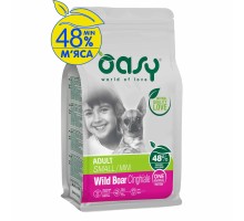 Сухий корм для собак OASY One Animal Protein ADULT Small/Mini з диким кабаном 800 г (8053017348414)