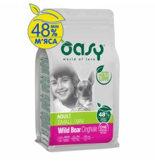 Сухий корм для собак OASY One Animal Protein ADULT Small/Mini з диким кабаном 800 г (8053017348414)