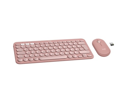 Комплект Logitech Pebble 2 Wireless UA Rose (920-012241)