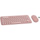 Комплект Logitech Pebble 2 Wireless UA Rose (920-012241)