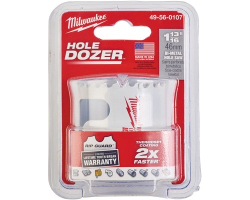 Коронка Milwaukee Bi-Metal 46 мм (49560107)