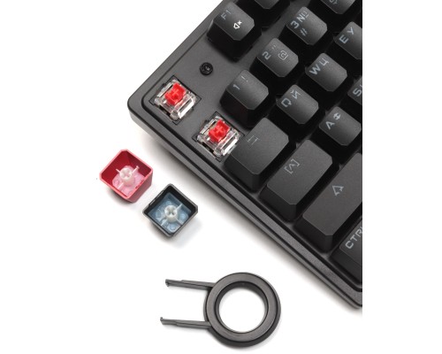 Клавіатура A4Tech Bloody S510R RGB BLMS Switch Red USB Black (Bloody S510R Fire Black)