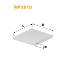 Фільтр салону Wixfiltron WP2018