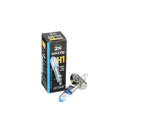 Автолампа Zollex H1 12V 55W Pure crystal (2860624)