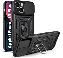 Чохол до мобільного телефона BeCover Military Apple iPhone 15 Plus Black (709954)