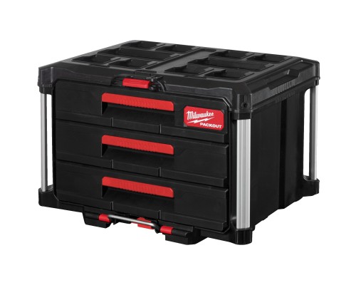 Ящик для інструментів Milwaukee PACKOUT з 3-ма висувними відсіками (4932472130)