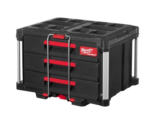 Ящик для інструментів Milwaukee PACKOUT з 3-ма висувними відсіками (4932472130)
