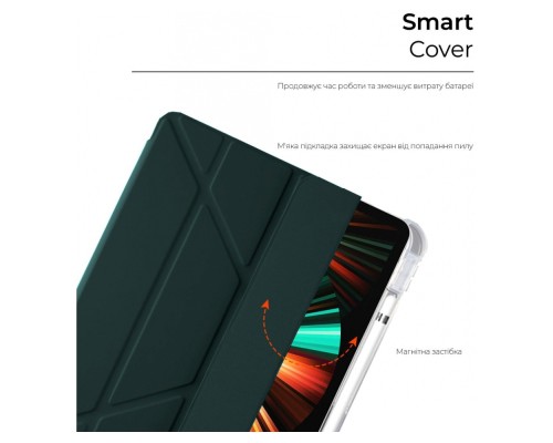 Чохол до планшета Armorstandart Y-type Case with Pencil Holder Apple iPad Pro 12.9 2020 / 2021 Dark Green (ARM62322) Чохол до планшета Armorstandart Y-type Case with Pencil Holder Apple iPad Pro 12.9 2020 / 2021 Dark Green (ARM62322)