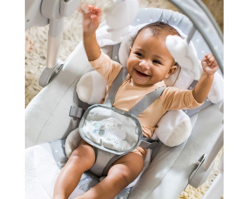 Крісло-гойдалка Ingenuity Comfort 2 Go – Cuddle Lamb (12184)