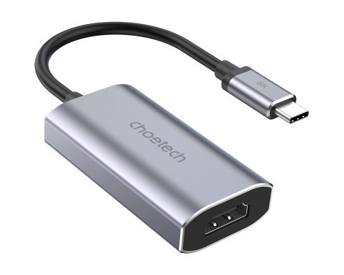 Перехідник USB-C to HDMI 8K 60 Hz Choetech (HUB-H16-GY)
