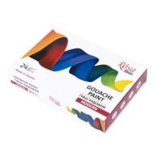 Гуашеві фарби Rosa Modern 24 кольри по 20 мл (4823098521204)