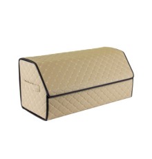 Сумка-органайзер EVAtech ECO L 30x30x65 см бежева з бежевою ниткою (EHECELIIBR)