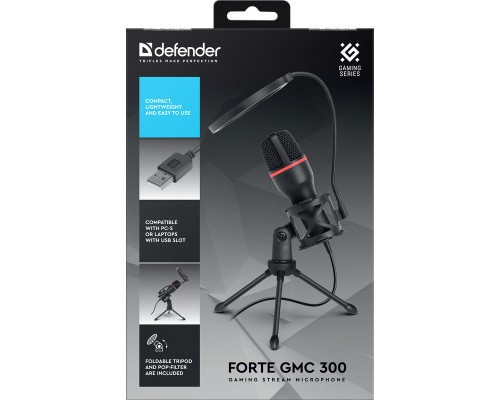 Мікрофон Defender Forte GMC 300 USB 1.5 м (64631)