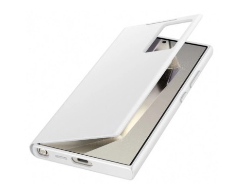 Чохол до мобільного телефона Samsung S24 Ultra Smart View Wallet Case White (EF-ZS928CWEGWW)