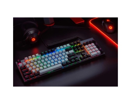 Клавіатура Lorgar Azar 514 RGB USB UA White (LRG-GK514W-UA)