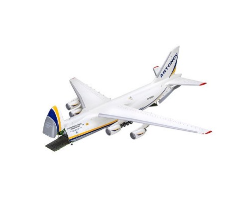 Збірна модель Revell Вантажний літак АН-124 Руслан рівень 5 масштаб 1:144 (RVL-03807)