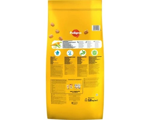 Сухий корм для собак Pedigree з яловичиною та овочами 12 кг (5998749145043)