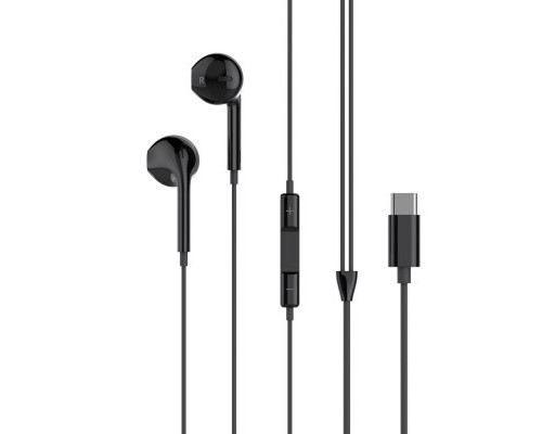 Навушники XO EP72 Type-C Black (XO-EP72BK)