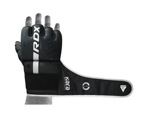 Рукавички для MMA RDX F6 Kara Matte White Plus S/M (GSR-F6MW-S/M+)