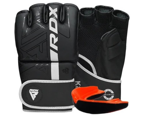 Рукавички для MMA RDX F6 Kara Matte White Plus S/M (GSR-F6MW-S/M+)